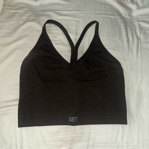 Set Active Sculptflex Ribbed V Bra